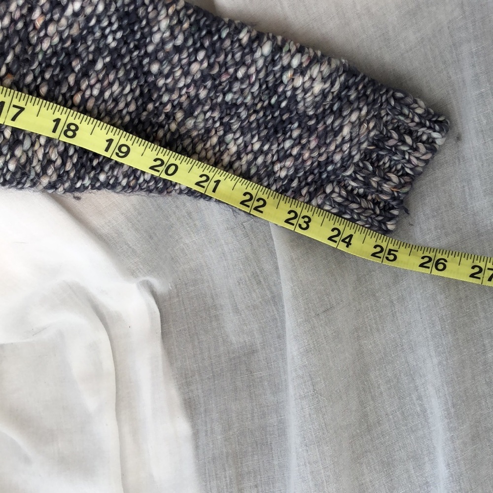 FOREVER 21 CONTEMPORARY BLUE & WHITE KNIT TURTLENECK Sweater Small /Peti… - Picture 10 of 16